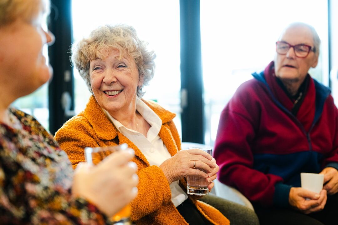 senior community gathering